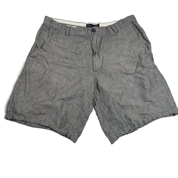 Banana Republic Other - Banana Repbulic Linen Blend Flat Front Striped Casual Shorts Men's 36